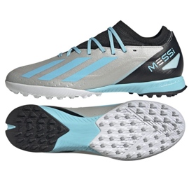 Chuteiras Adidas X Crazyfast Messi.3 Tf M IE4074 prata