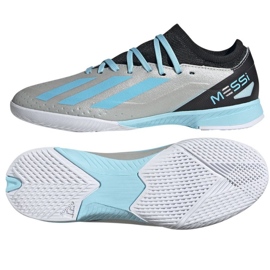 Chuteiras Adidas X Crazyfast Messi.3 In Jr IE4075 prata