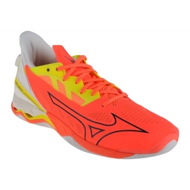 Tênis de handebol Mizuno Wave Mirage 5 M X1GA235002 laranja laranjas e tintos