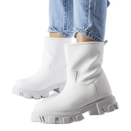 Sapatos de trabalho slip-on brancos da Wuori