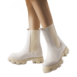 Botas de trabalho bege de Vallejo