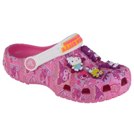 Crocs Hello Kitty e Friends Classic Clog Jr 208103-680 rosa
