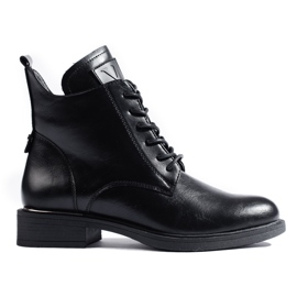 Botas rasteiras pretas femininas Vinceza preto Botas rasteiras pretas femininas Vinceza preto