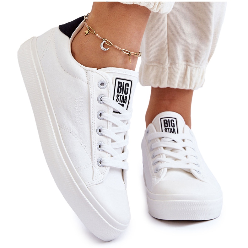 Tênis Clássico Baixo Big Star LL274091 Branco