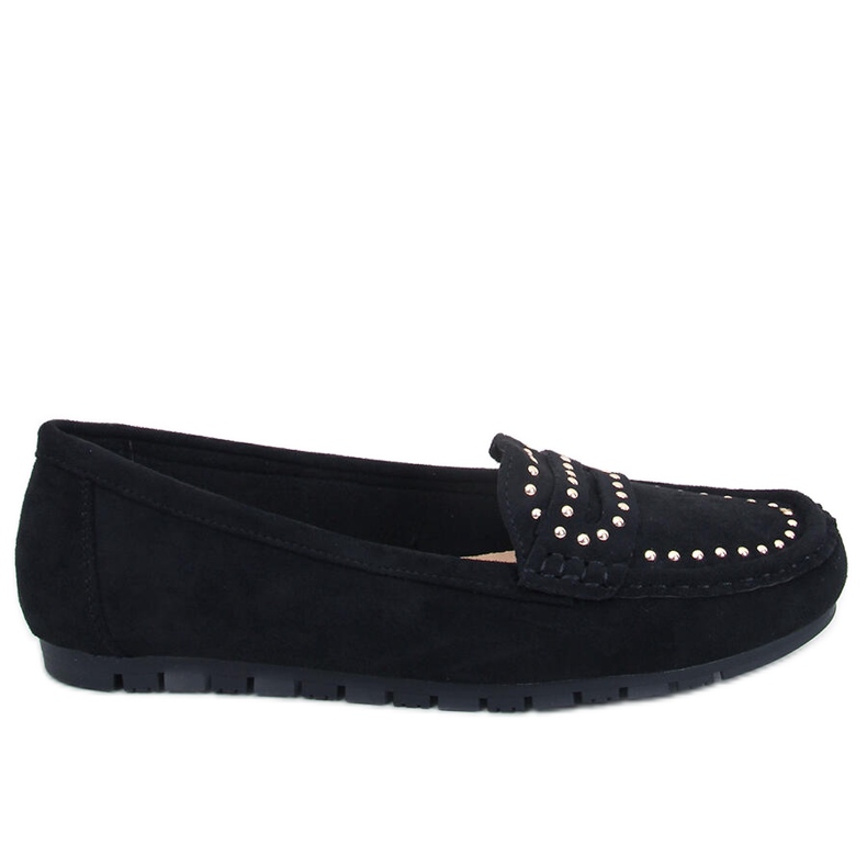 Mocassins femininos Deys Black preto