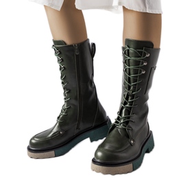 Botas altas verdes Nebida