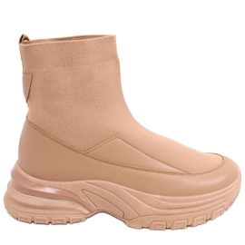 Meias Goko Camel marrom