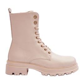 Vinceza Botins Worker Bege Yemannis