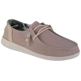 Hey Dude Ei cara, sapatos Wendy Fringe W 40071-662 bege