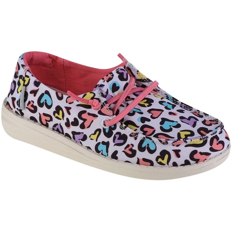 Hey Dude Ei cara Wendy Youth 130120170 sapatos branco