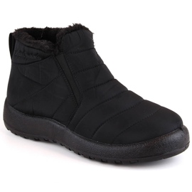 Botas de neve impermeáveis femininas com elásticos pretos News 3193 Botas de neve impermeáveis femininas com elásticos pretos News 3193