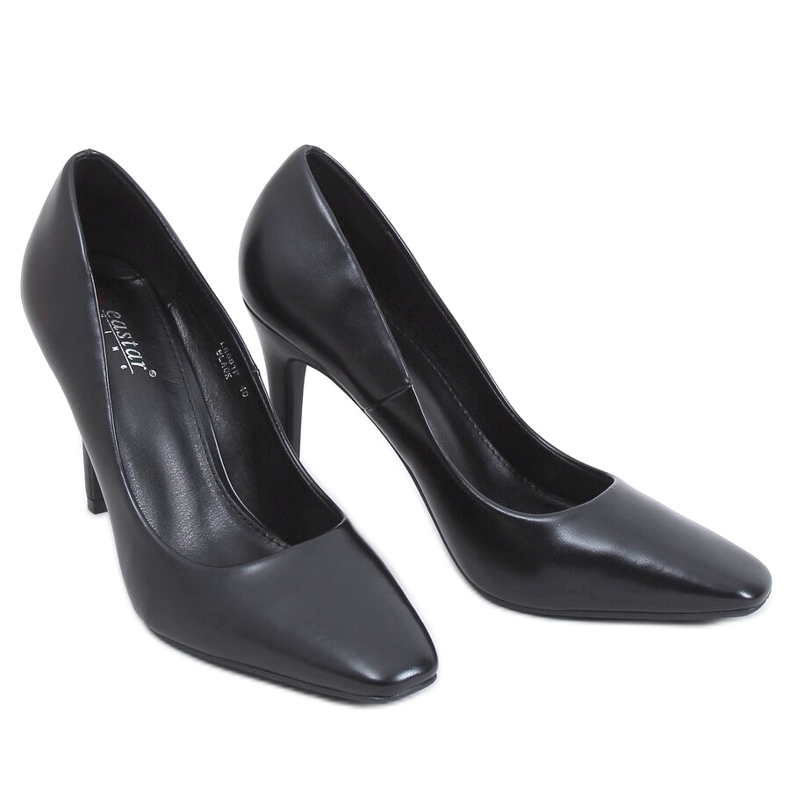 Seastar Sapatos de salto alto femininos Karen Black preto