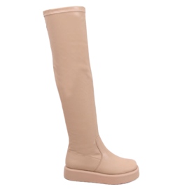 Botas com sola robusta Baird Beige bege