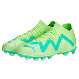 Chuteiras Puma Future Match FG/AG Jr 107195 03 verde verde