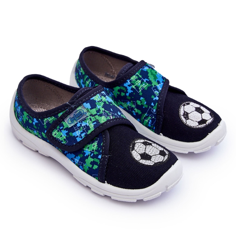 BEFADO S.A. Chinelos de bola masculinos Befado 974X506 azul marinho