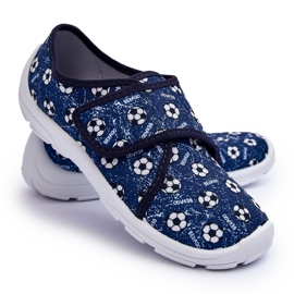 BEFADO S.A. Chinelos de bola masculinos Befado 974Y509 azuis azul