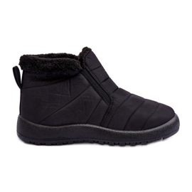 Botas de neve femininas isoladas baixas pretas Enmore preto