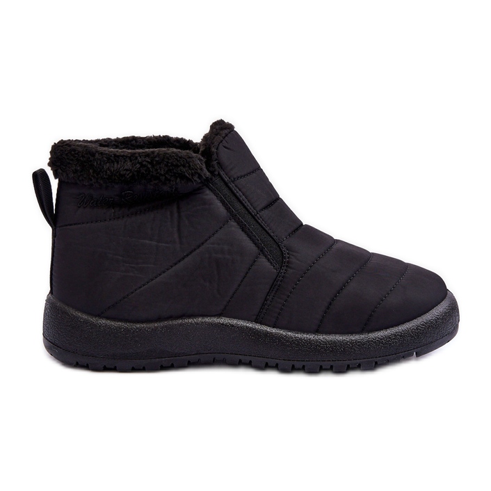 Botas de neve femininas isoladas baixas pretas Enmore preto