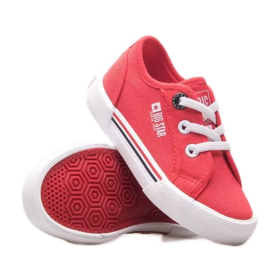 Tênis Big Star Jr JJ374167 vermelho