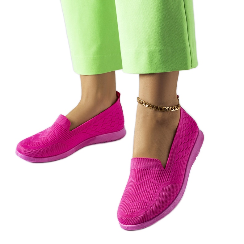 Inna Tênis de tecido rosa Aoife