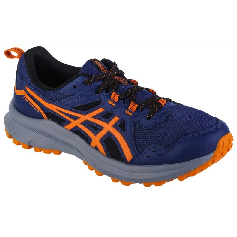Tênis de corrida Asics Trail Scout 3 M 1011B700-400 azul