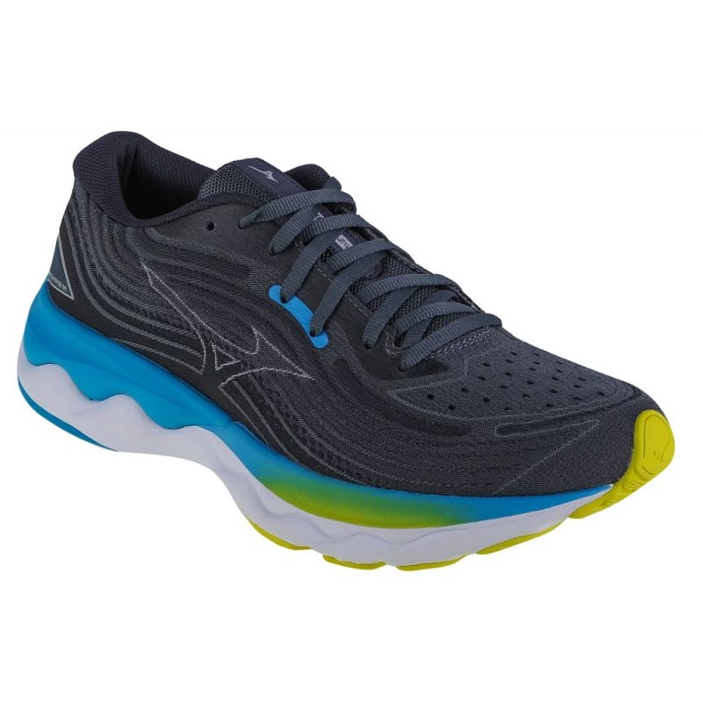 Tênis de corrida Mizuno Wave Skyrise 4 M J1GC230951 cinza
