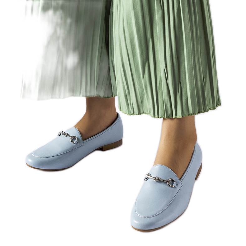 Mocassins Vinceza azuis azul