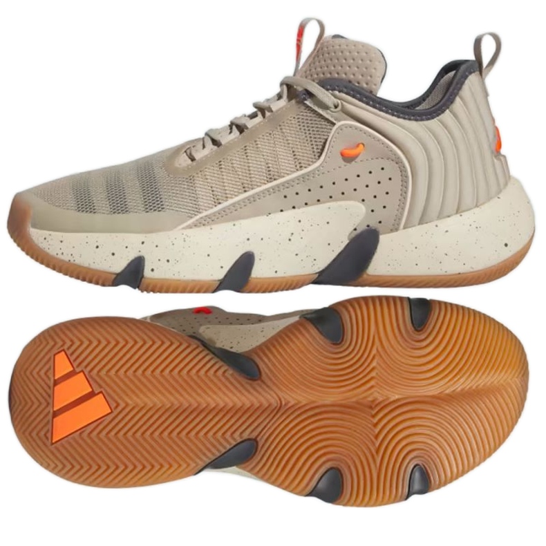 Tênis de basquete Adidas Trae Unlimited M IE9358 bege