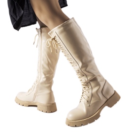 Botas Noam com isolamento bege Botas Noam com isolamento bege