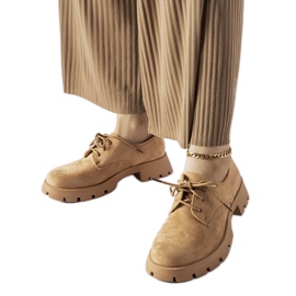 Sapatos marrons com sola enorme da Coleman marrom