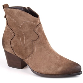 Botas isoladas Potocki W WOL182 castanho marrom