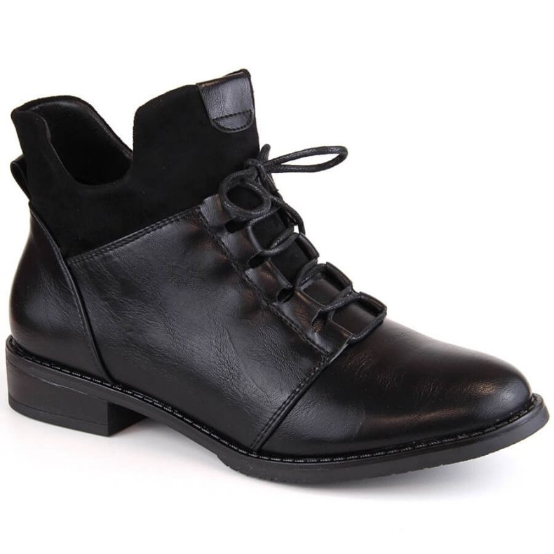 Botas isoladas M.Daszyński W SAN23A, pretas preto