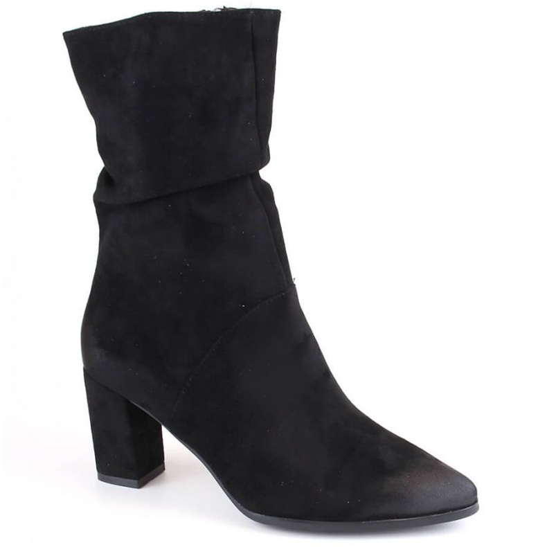 Vinceza W JAN252A Botas isoladas enrugadas, pretas preto