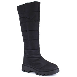 Botas altas de neve com isolamento preto Big Star W INT1934 preto