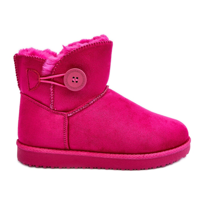 Botas de neve femininas isoladas com decoração Siriol fúcsia rosa Botas de neve femininas isoladas com decoração Siriol fúcsia rosa