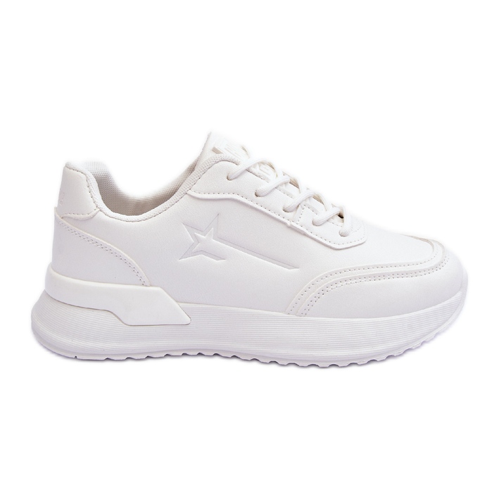 Calçado desportivo clássico feminino Big Star MM274224 branco
