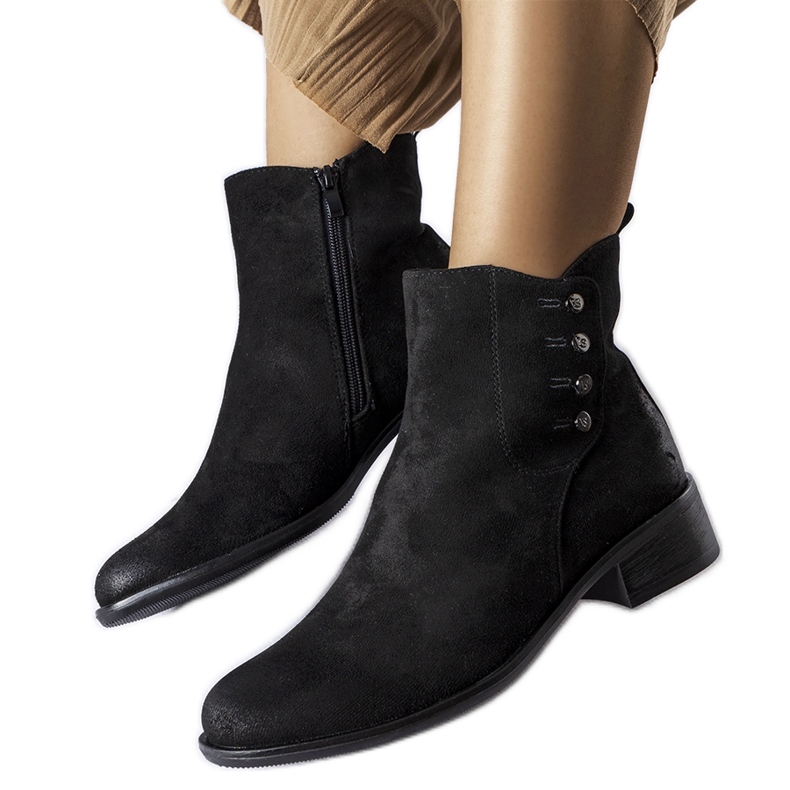 Botas rasteiras Decorah pretas preto