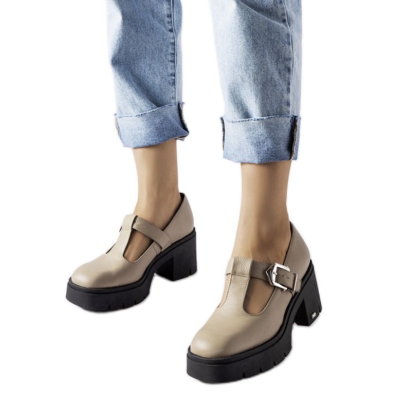 Inna Sapatos Karino bege