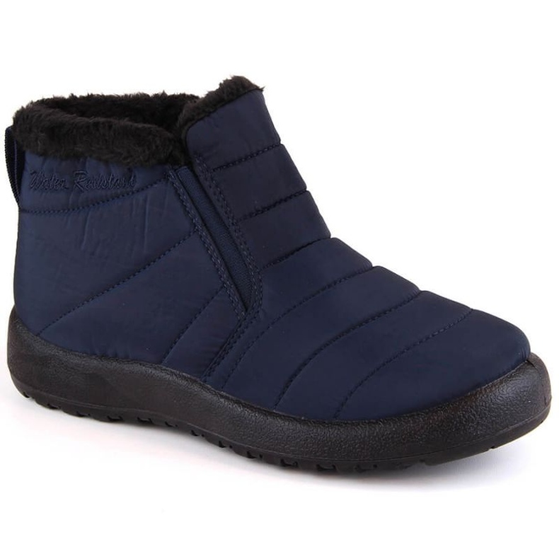 Botas de neve impermeáveis ​​News W EVE438B, azul marinho