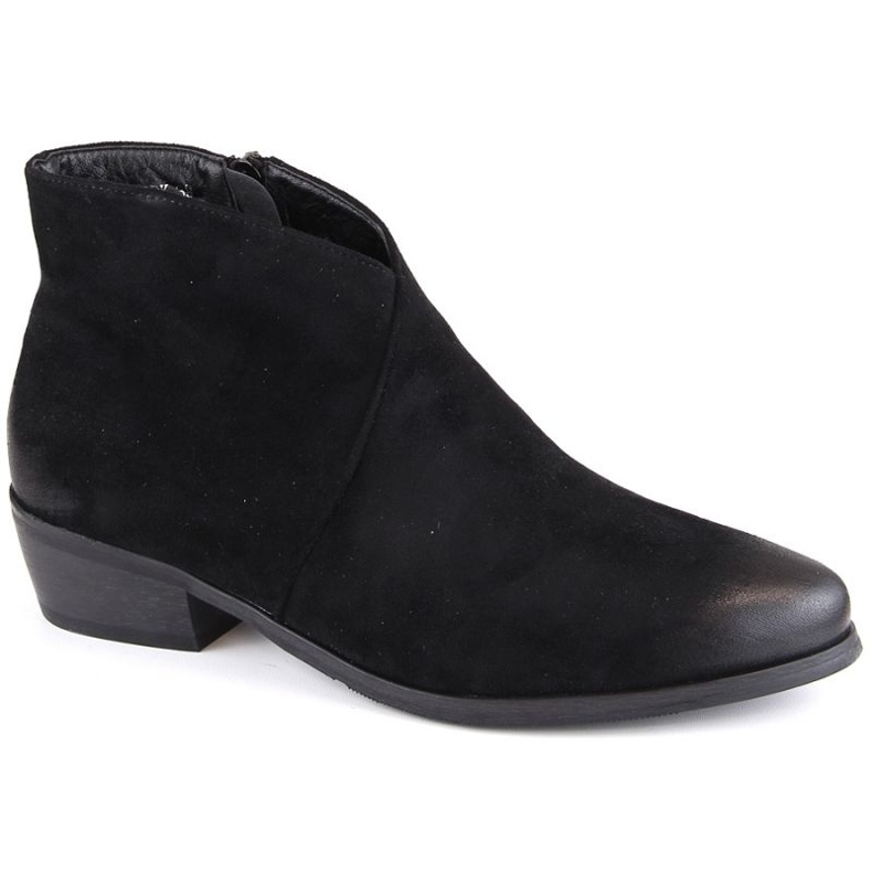 Botins de camurça Potocki W WOL178A, preto