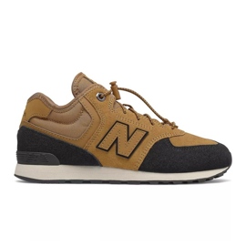 Tênis New Balance Jr GV574HXB marrom