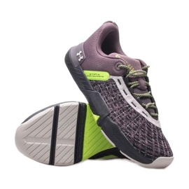 Sapatos Under Armour Tribase Regin 5 M 3026214-100 roxo