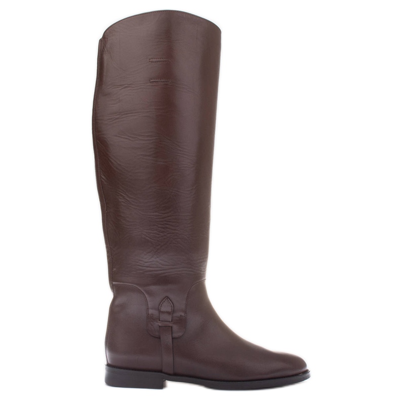 Marco Shoes Botas largas Marley castanho