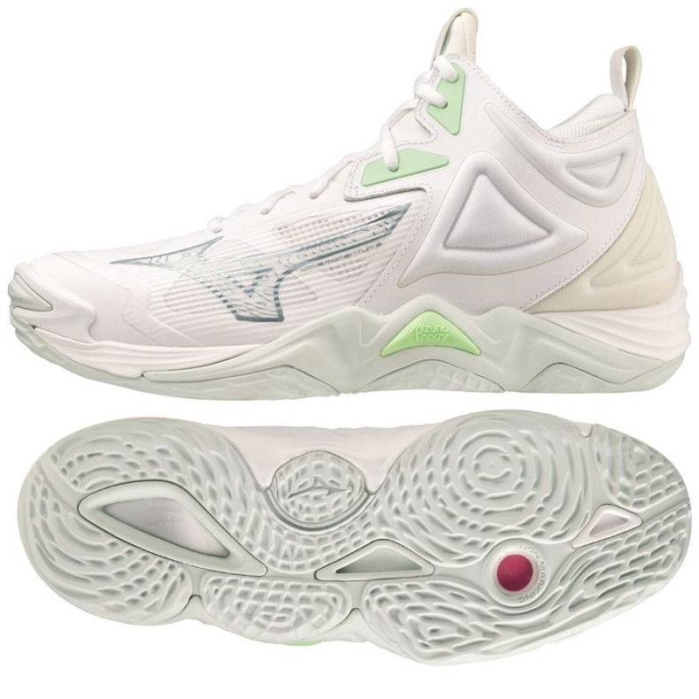 New Balance Sapatos Mizuno Wave Momentum 3 Mid M V1GC231735 branco