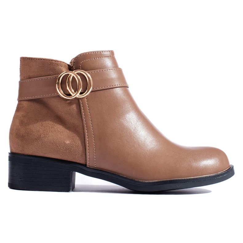 Botas de mulher Shelovet bege
