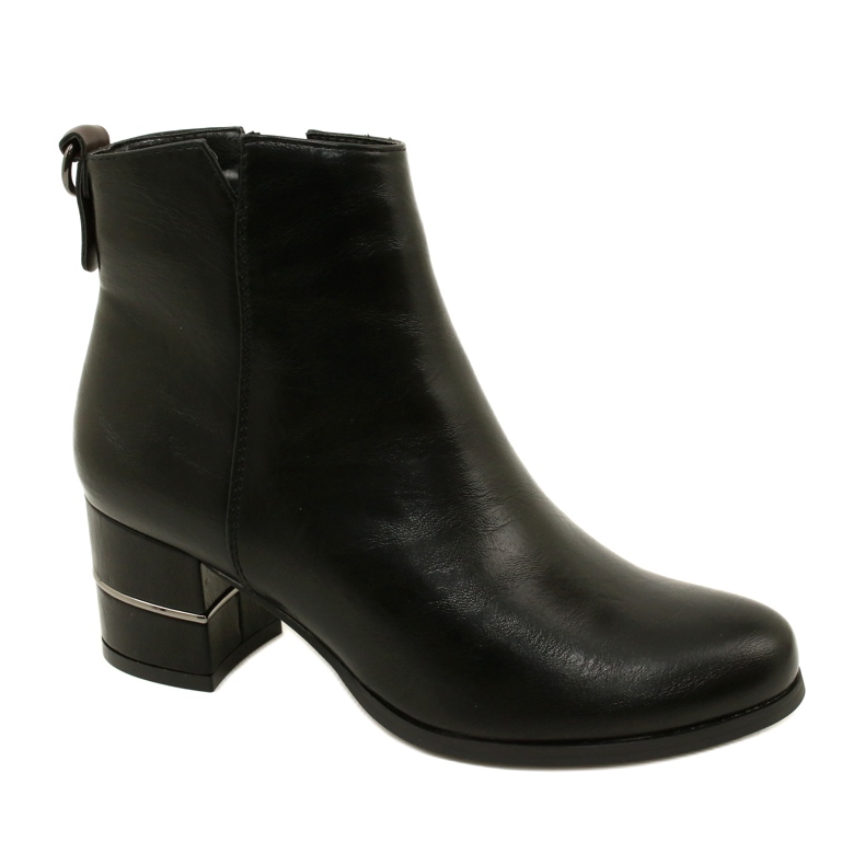 DASZYŃSKI Botas pretas com isolamento feminino preto DASZYŃSKI Botas pretas com isolamento feminino preto