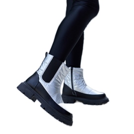 Botas de neve com isolamento metálico Galvani prata