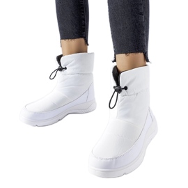 Botas de neve com isolamento branco Jensen para mulher