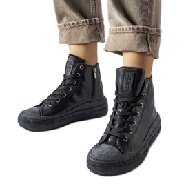 Tênis preto com isolamento Big Star MM274023