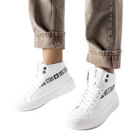 Tênis com isolamento branco Big Star MM274009